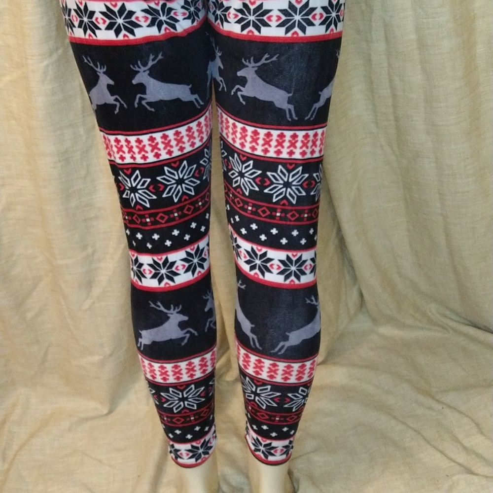 **Soft Christmas print leggings** - Picture 6 of 7